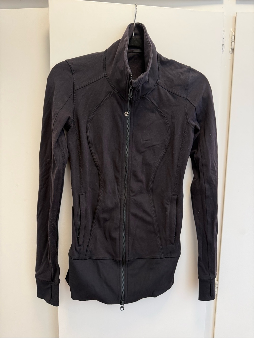 lululemon athletica Black Full-Zip Athletic Jacket